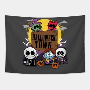 halloween town Tapestry