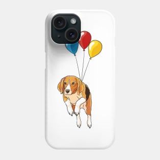 Floating Beagle Phone Case