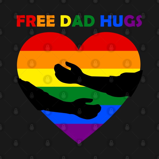 Free Dad Hugs by Daniela A. Wolfe Designs