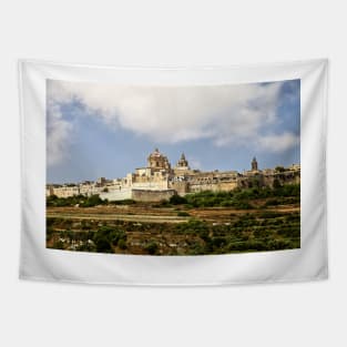 Mdina Silent City of Malta Tapestry