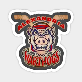 Alexandria Warthogs Hockey Magnet