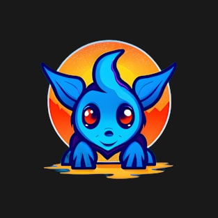 Cute Blue Monster T-Shirt