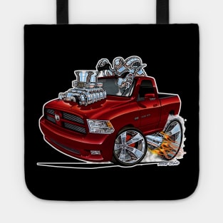 Dodge RAM DEEP Red Truck Tote