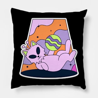 Playful Alien Pillow