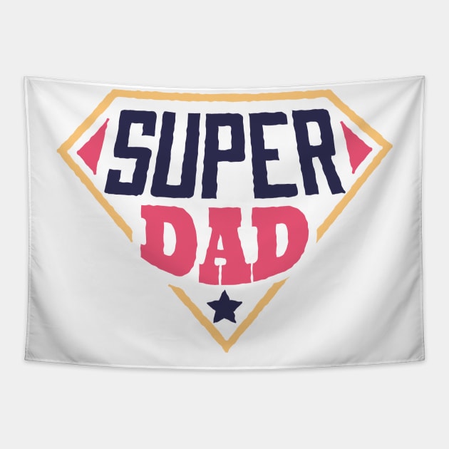 Super Dad Tapestry by Shalini Kaushal