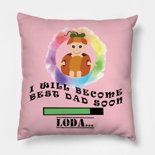 new born baby for dad gift Pillow