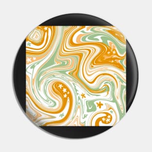 boho/groovy le fleur marble swirls pattern Pin