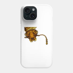 Small fungus beetle under the microscope Phone Case