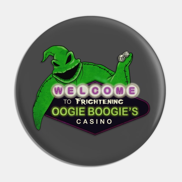 Oogie Boogie's Casino Pin by nanako