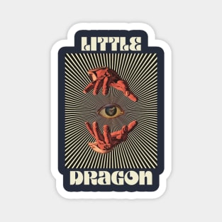 Hand Eyes Little Dragon Magnet