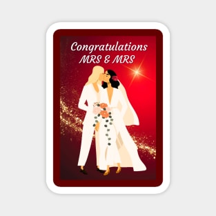 Congratulations Mrs & Mrs Magnet
