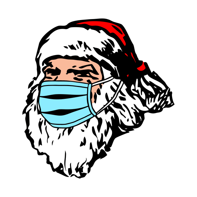 face mask santa by B0red