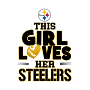 This Girl Loves He Steelers T-Shirt