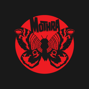 Mothra Circle (Red) T-Shirt