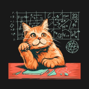 cat math T-Shirt