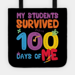 My Students Survived 100 Days Of Me Tote