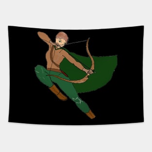 Archery girl Tapestry