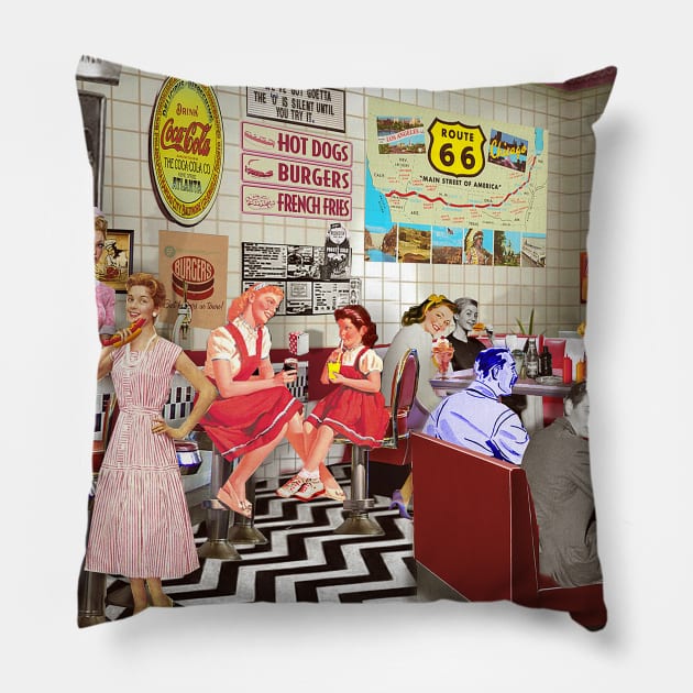 The Diner Pillow by PrivateVices