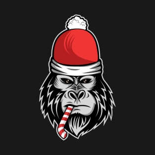 Christmas Gorilla T-Shirt