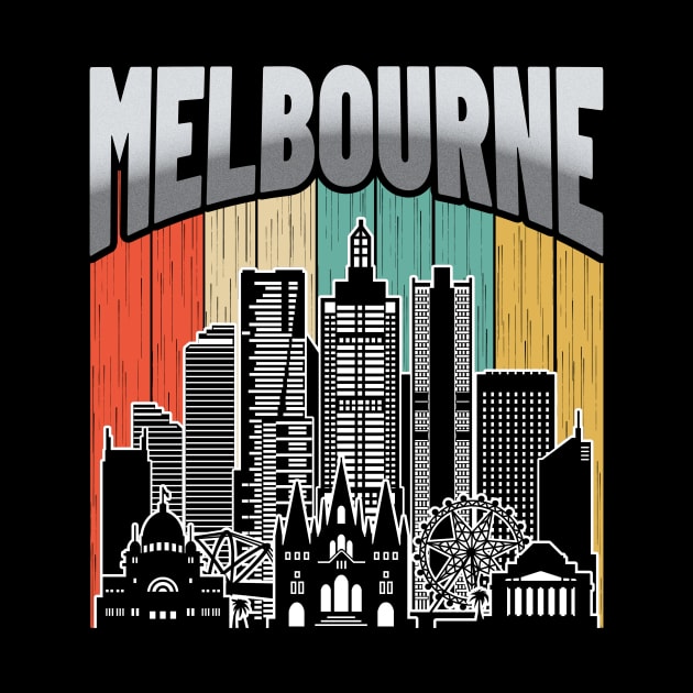 Melbourne Australia by ThyShirtProject - Affiliate