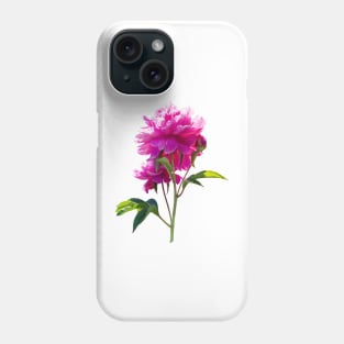 Big pink peony Phone Case