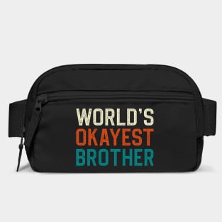 World's okayest brother Bag