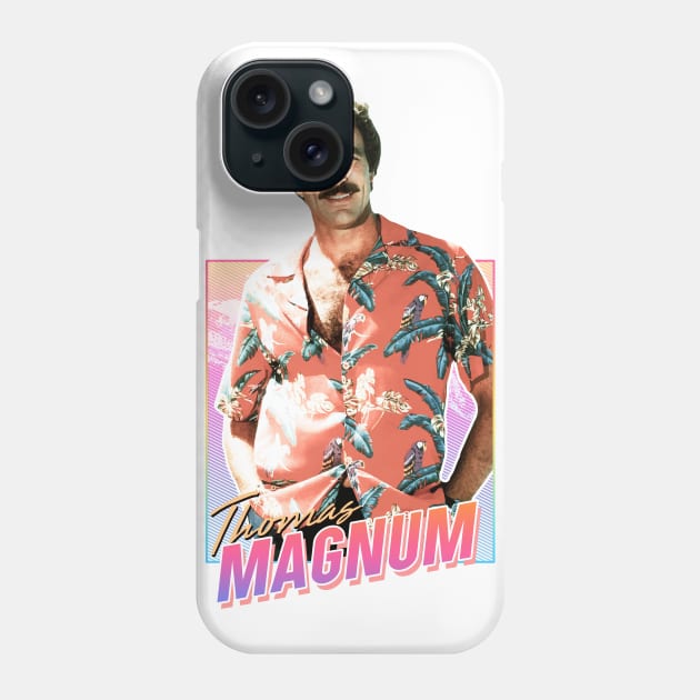 Thomas Magnum - 80s Phone Case by PiedPiper