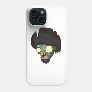 pirate zombie head vector character Phone Case