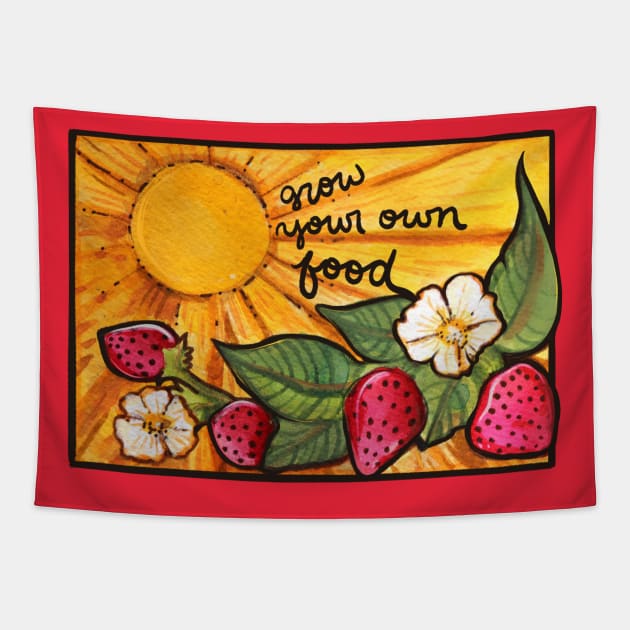 Grow your own food Tapestry by bubbsnugg