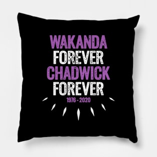 Black Panther - Wakanda Forever Chadwick Forever Pillow