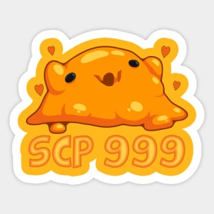 SCP-999 Tickle Monster Vinyl Sticker – Newscape Studios