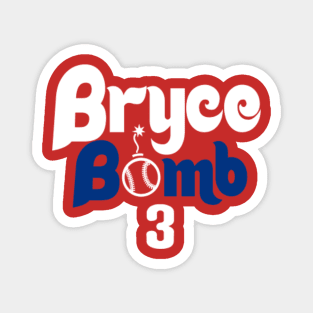 Bryce Harper Throwback Magnet for Sale by madeindelco