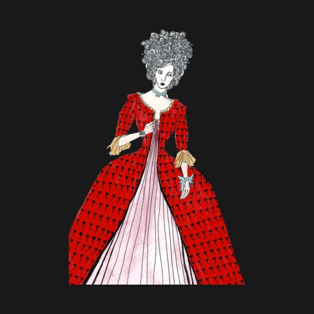 Rococo Woman by VitaMantasorena