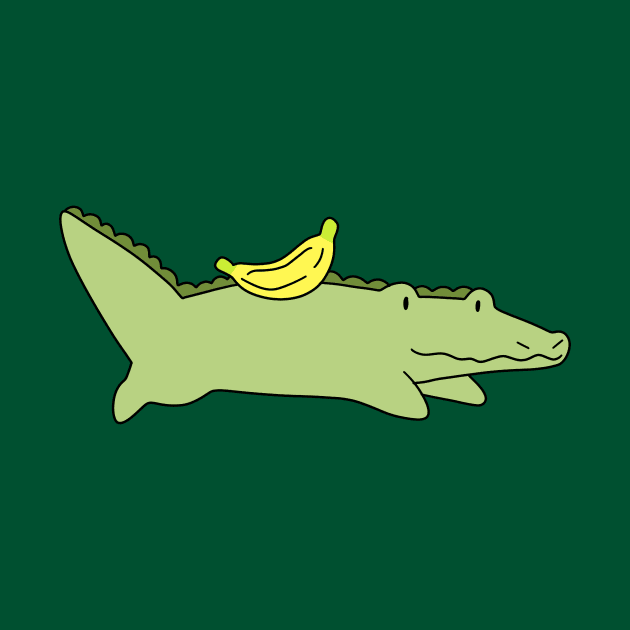 Banana Alligator by saradaboru