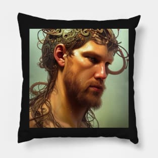 Celtic Fish God Pillow