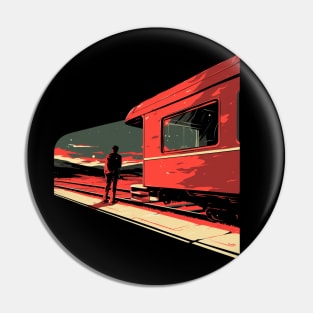 The world after the train Pin