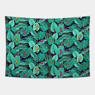 Tropical Frogs Tapestry