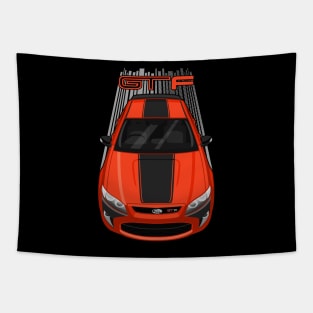 Ford Falcon GT-F 351 - Orange - Black Stripe Tapestry