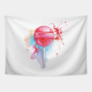 Watercolor Lollipop Sucker Tapestry