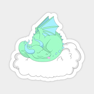 Sleepy Dragon Magnet