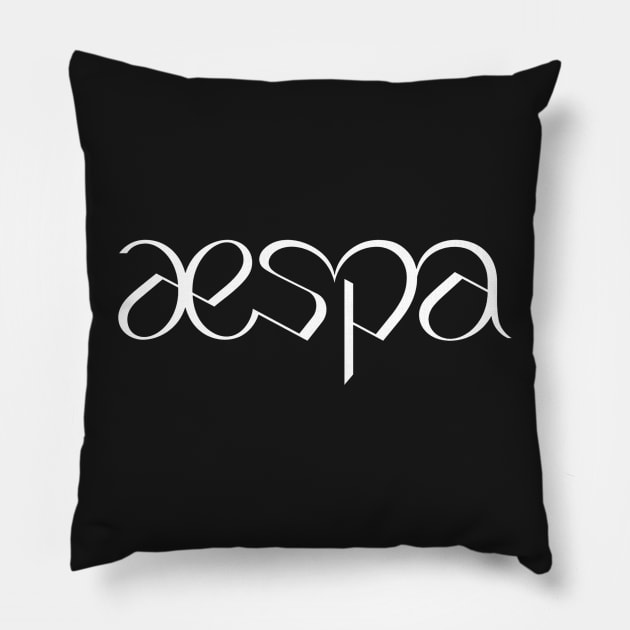 AESPA B Pillow by PepGuardi