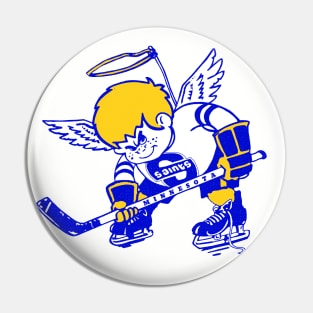 Classic Minnesota FIghting Saints Hockey 1973 Pin