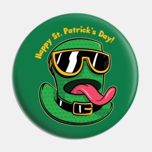 Creative Leprechaun Hat St Patricks Day Pin