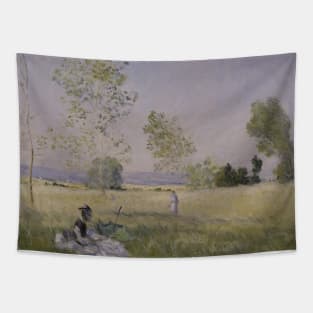 Summer by Claude Monet Tapestry