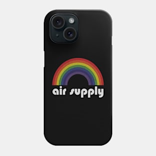 Air Supply - Rainbow Vintage Phone Case