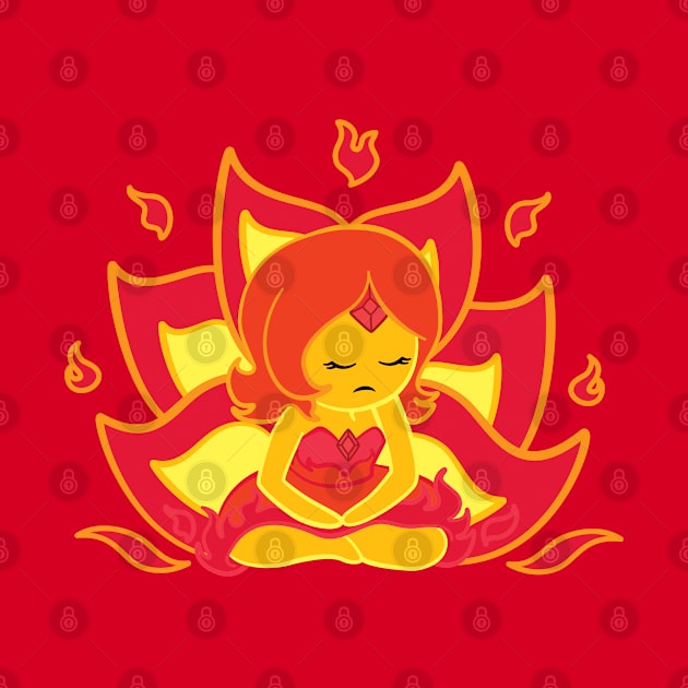 I'm Meditating by ChristaDoodles