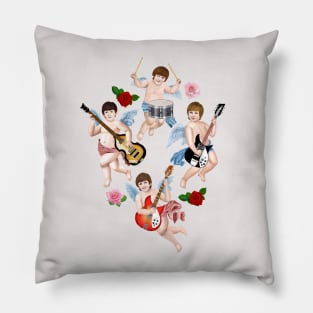 Rock band of cupids Pillow