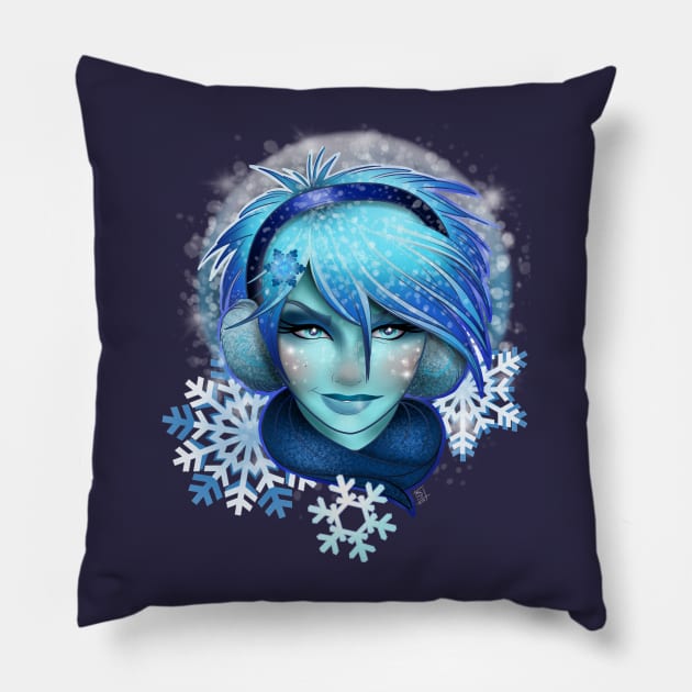 Sister of Seasons - Jan Pillow by InkyMcStapleface