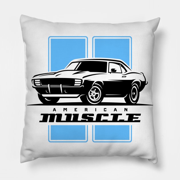 American muscle Pillow by Dosunets