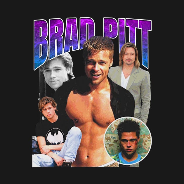 brad pitt vintage by 10thstreet